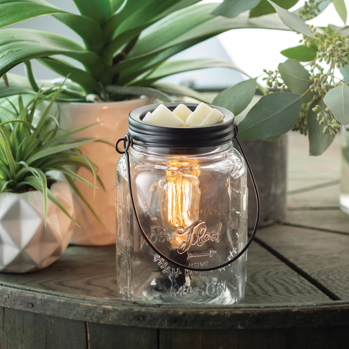 Glass Mason Vintage Bulb Illumination