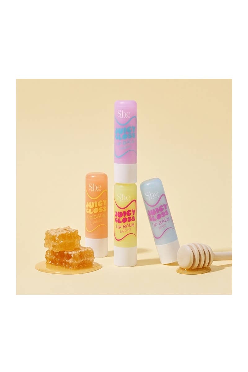 Juicy Fruits Gloss Lip Balm - Options Available