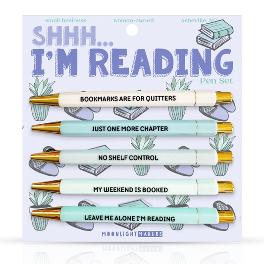 Shh, I'm Reading - Pen Set