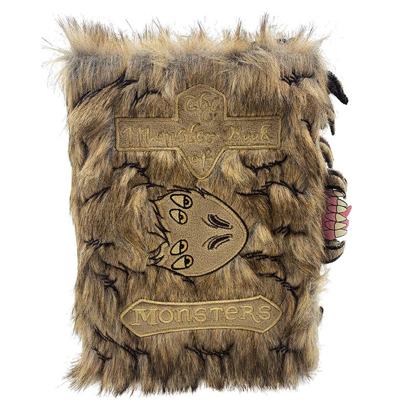 Harry Potter: Monster Book of Monsters Plush Journal