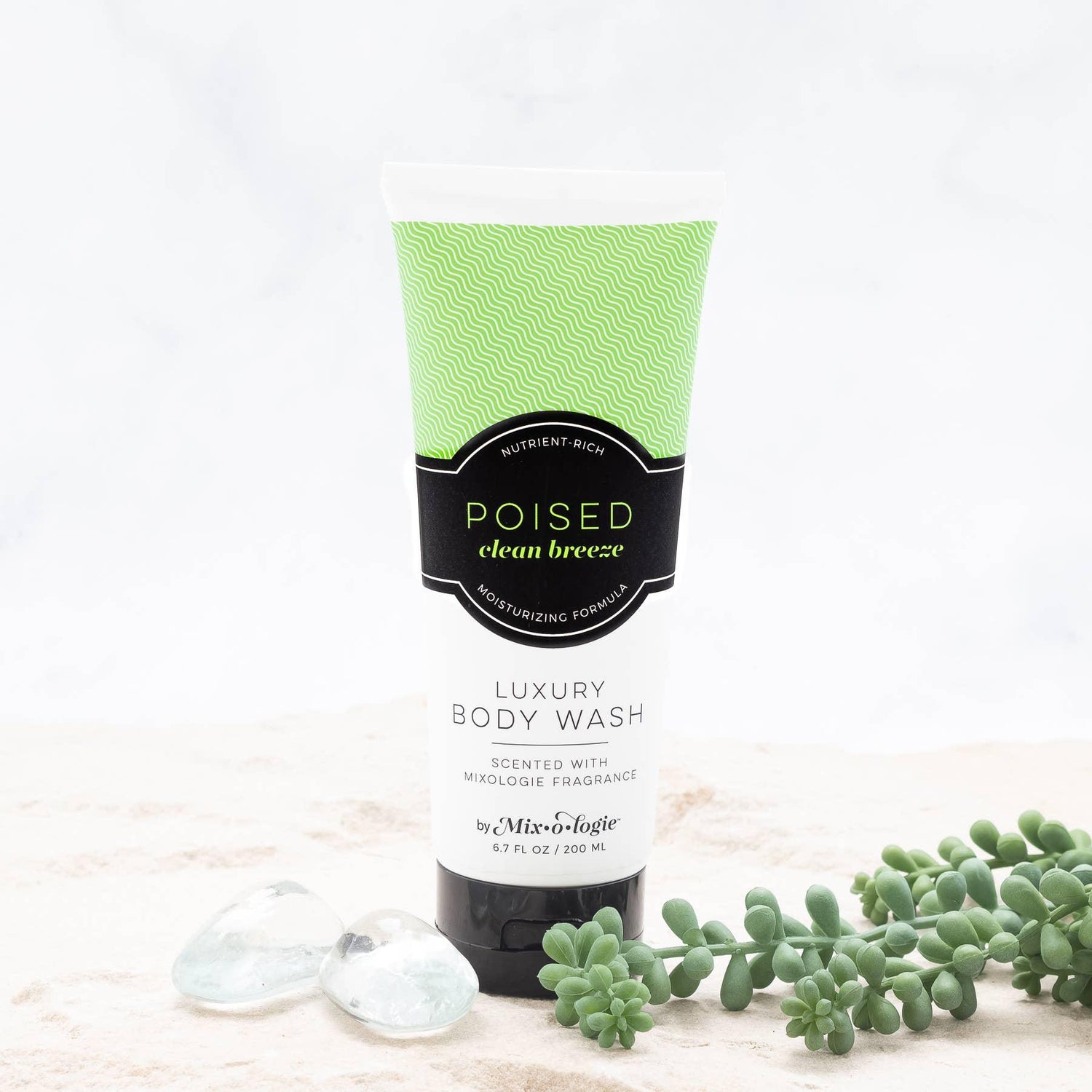 Luxury Body Wash / Shower Gel - Poised (clean breeze) scent 2
