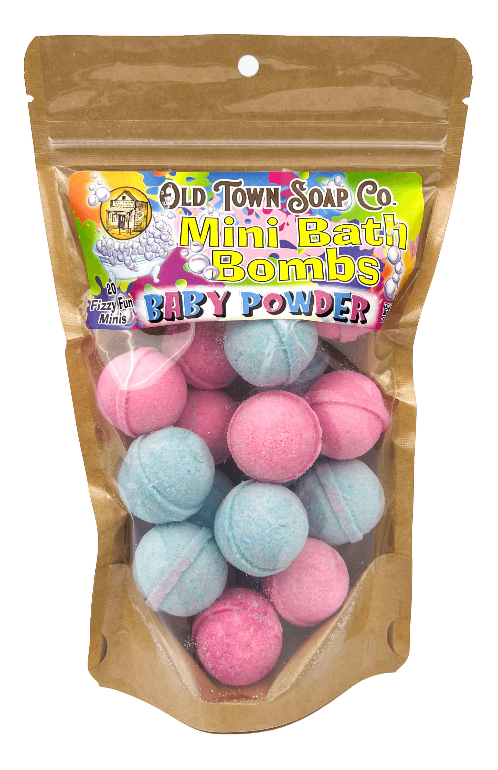 Mini Bath Bombs -8 Scents that Kids of all ages LOVE - Doodlations Coffee Bar & Boutique