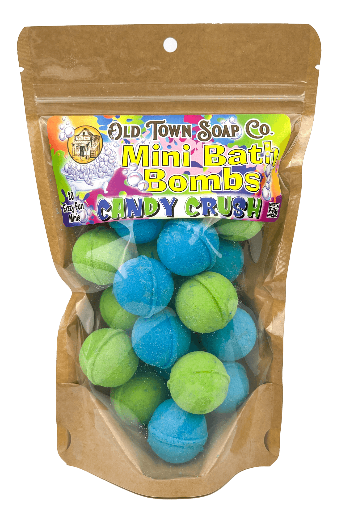 Mini Bath Bombs -8 Scents that Kids of all ages LOVE - Doodlations Coffee Bar & Boutique