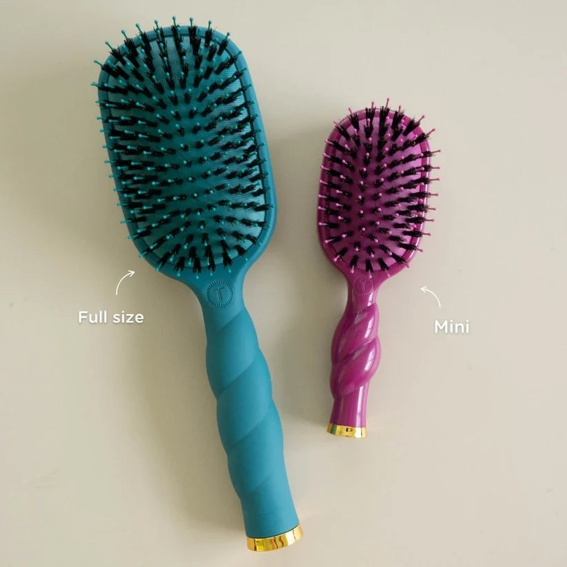 Teleties Boar Bristle Hair Brush - Options Available