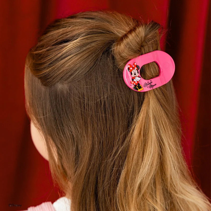 Minnie Mouse Flat Round Hair Clip