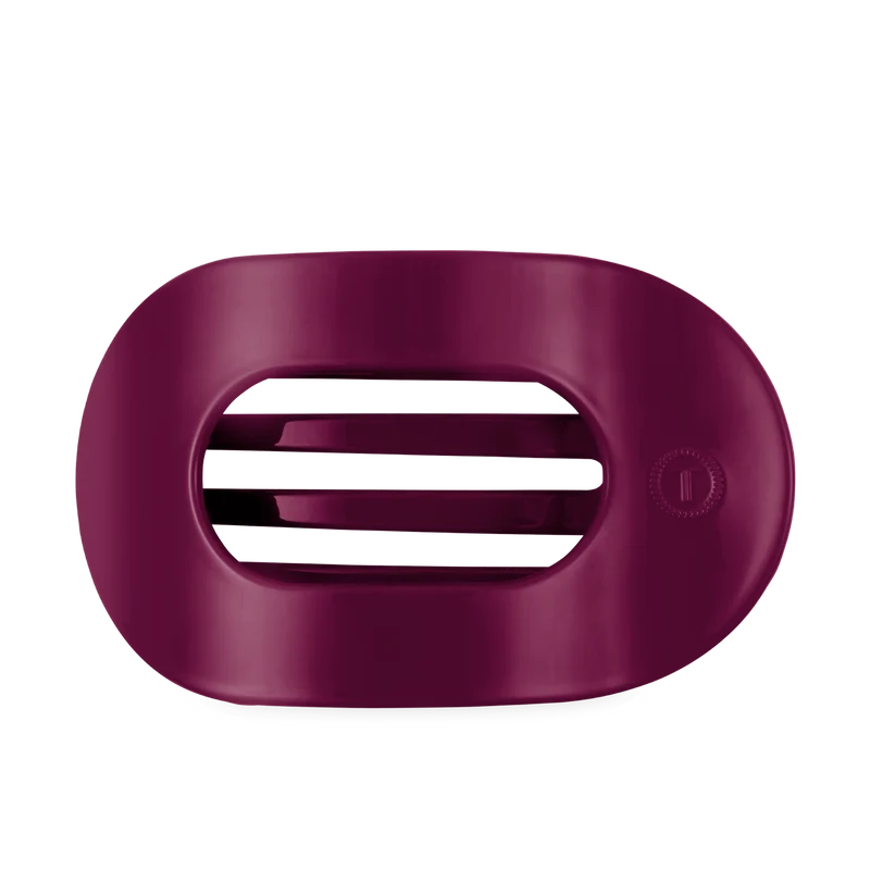 Teleties Mulberry Flat Round Hair Clip