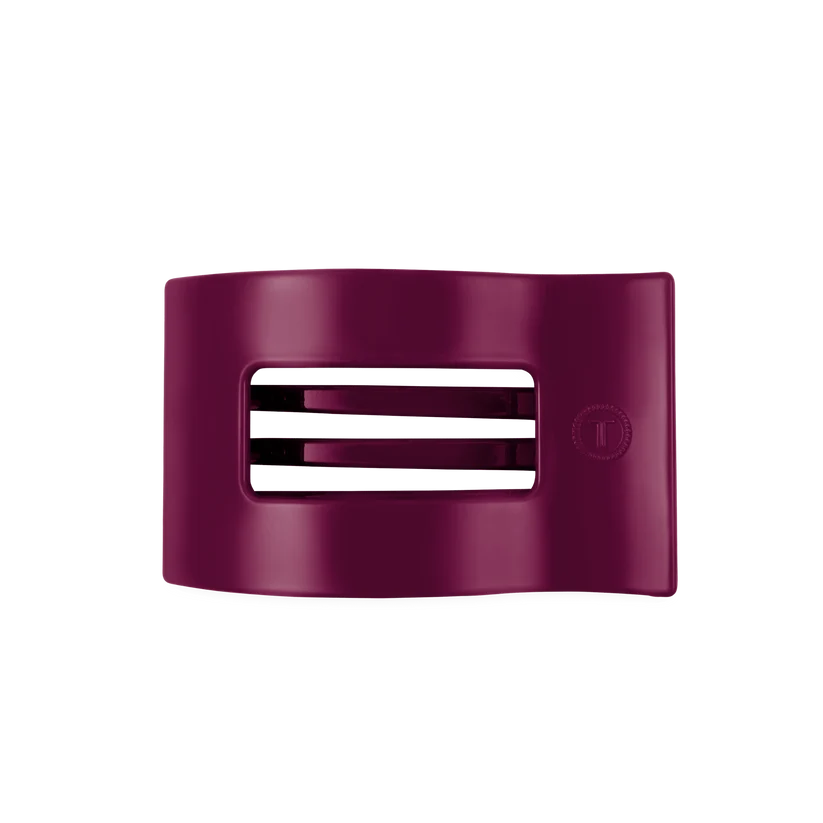 Teleties Mulberry Flat Square Hair Clip