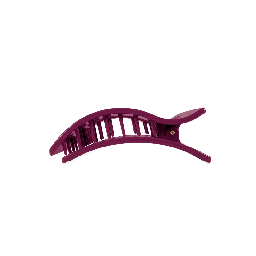 Teleties Mulberry Flat Square Hair Clip