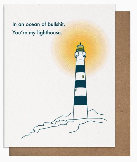 My Lighthouse - Love Card - Doodlations Coffee Bar & Boutique