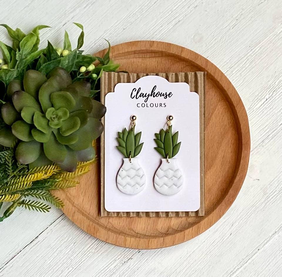 Plant  Earrings - Doodlations Coffee Bar & Boutique