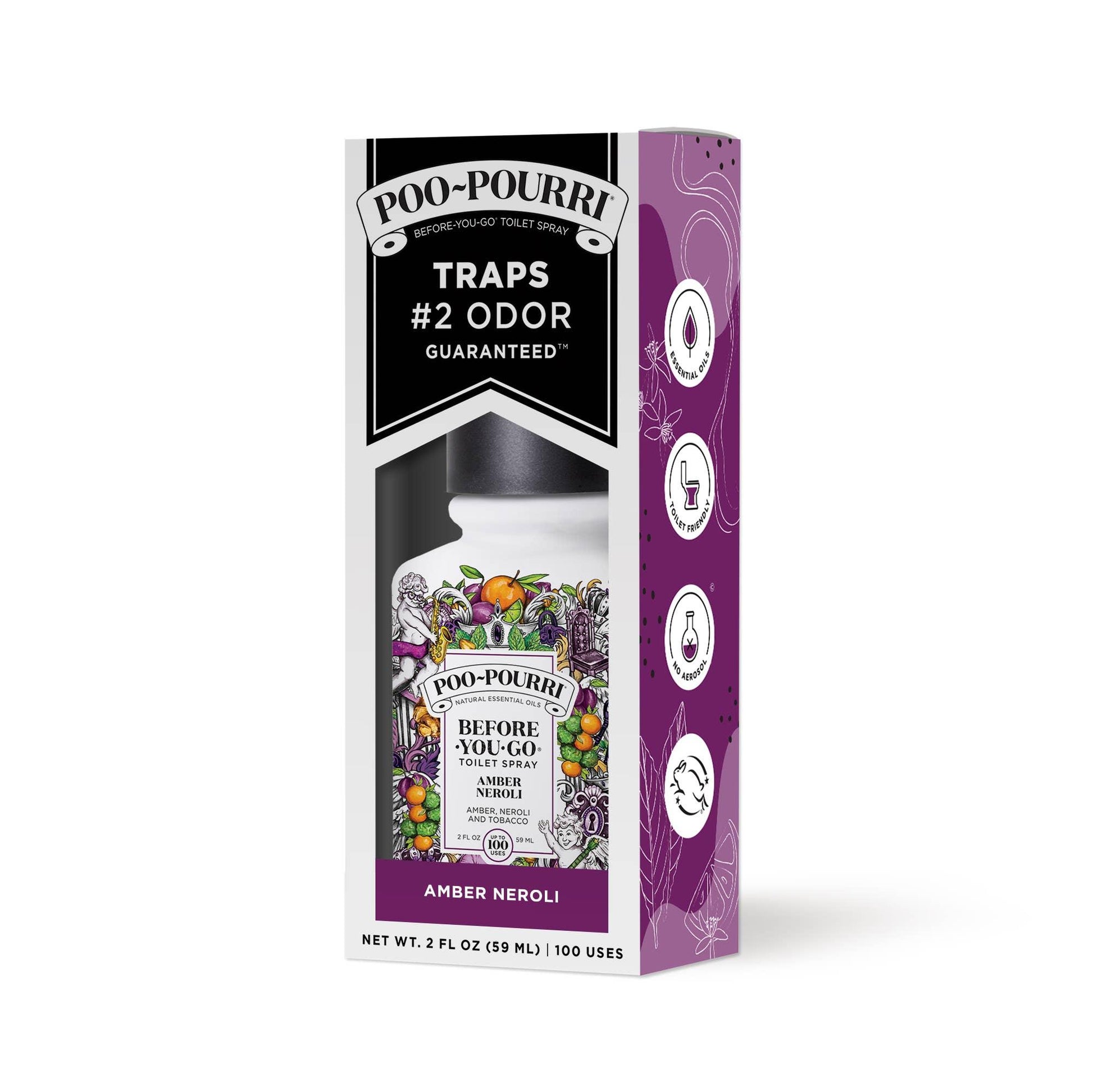 Poo~Pourri Amber Neroli 2 oz - Doodlations Coffee Bar & Boutique