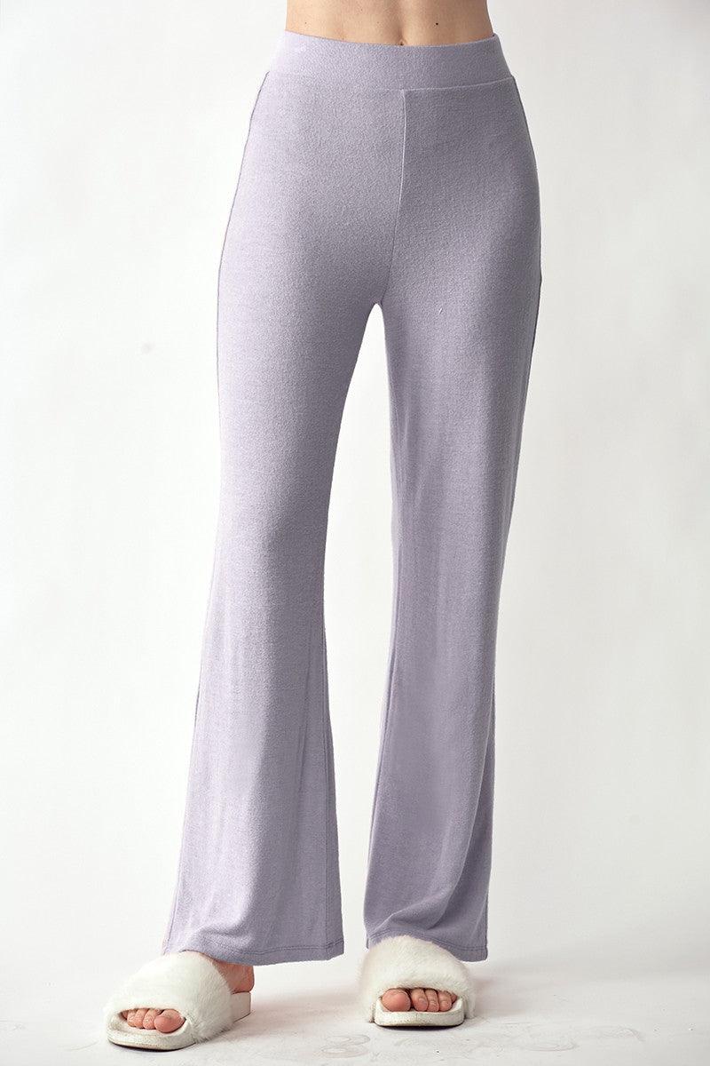 Risen Jeans Ultra Soft Relaxed Fit Pants (Lavender) - Doodlations Coffee Bar & Boutique