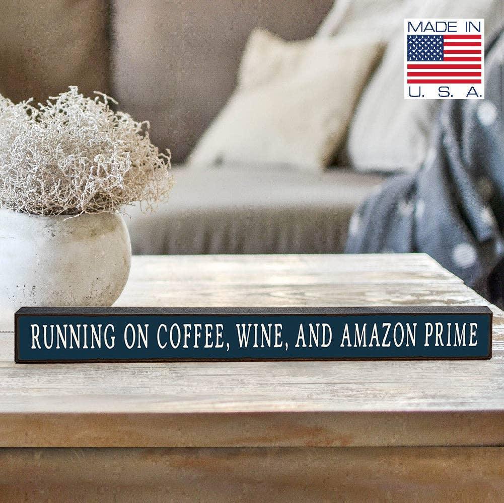 Running On Coffee, Wine - Skinnies® - Doodlations Coffee Bar & Boutique