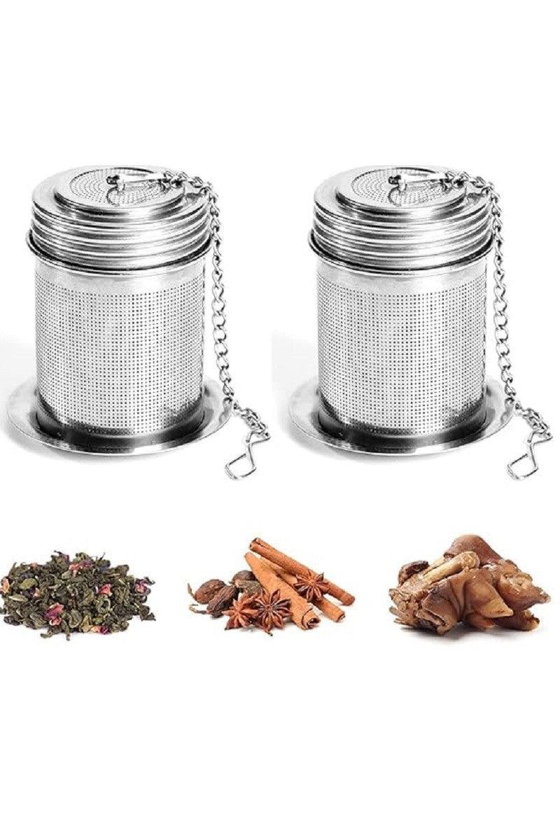 STAINLESS STEEL TEA INFUSER - Doodlations Coffee Bar & Boutique