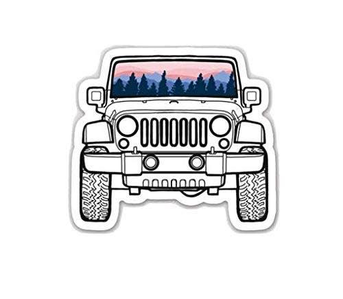 Sunset Jeep - Doodlations Coffee Bar & Boutique