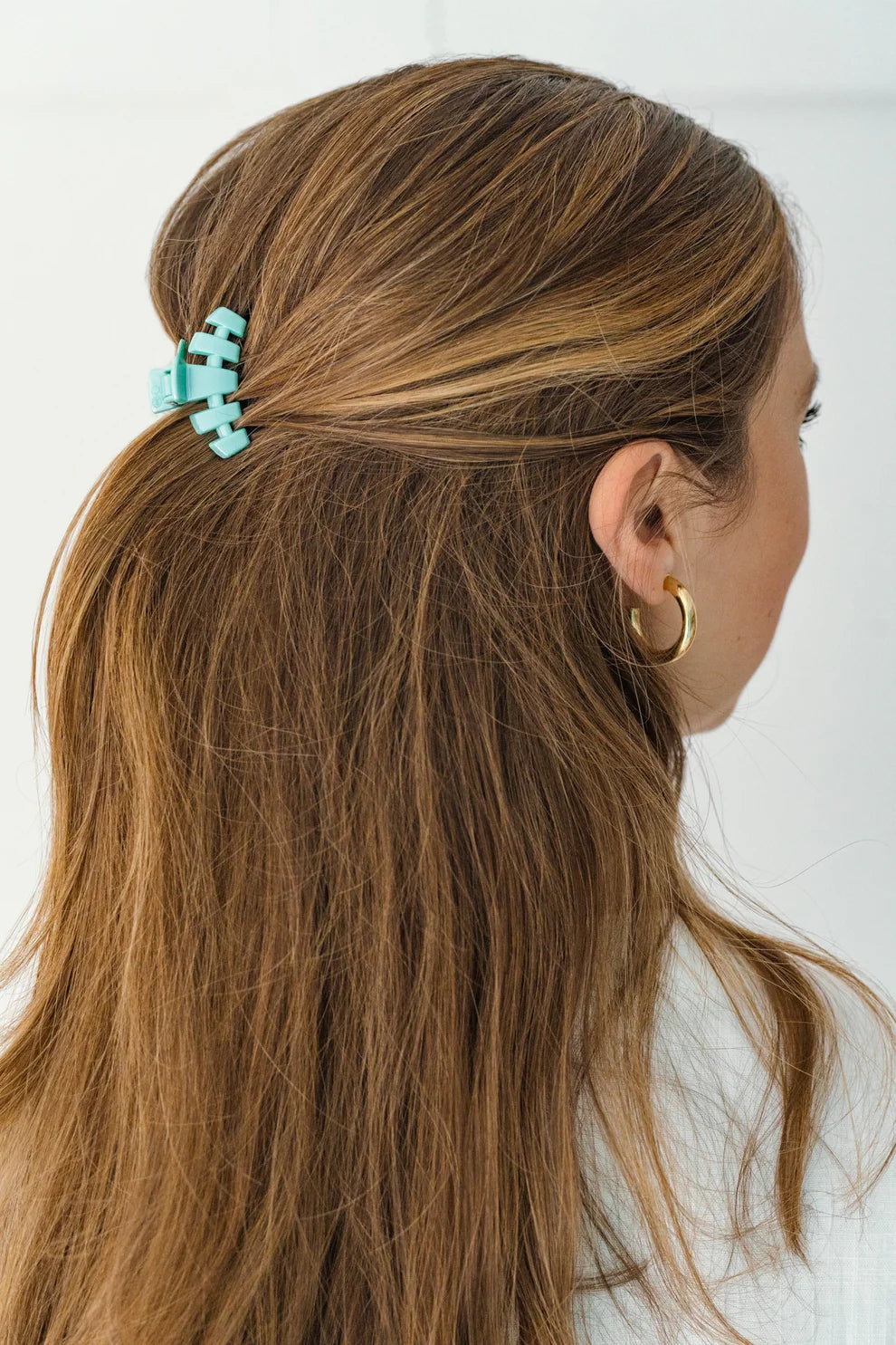 Classic Totally Turquoise Claw Hair Clip