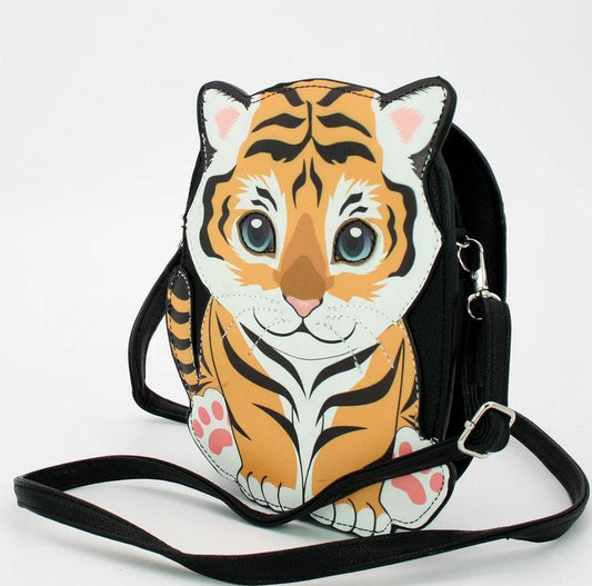 Tiger Cross Body Bag - Doodlations Coffee Bar & Boutique