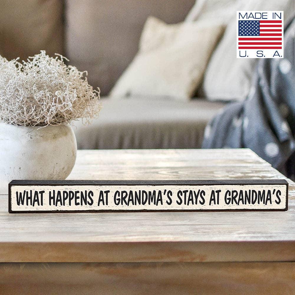 What Happens At Grandma's - Skinnies® - Doodlations Coffee Bar & Boutique