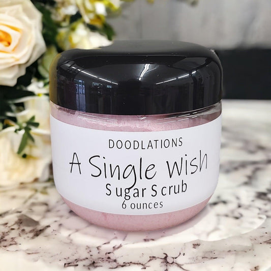 A Single Wish Sugar Scrub - Doodlations Coffee Bar & Boutique