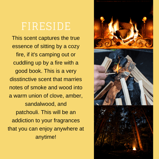 Fireside Candle - Doodlations Coffee Bar & Boutique