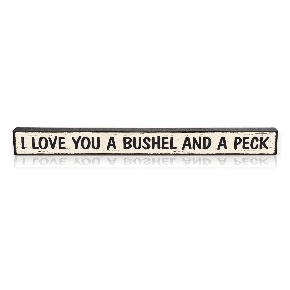 I Love You Bushel & Peck - Skinnies® - Doodlations Coffee Bar & Boutique