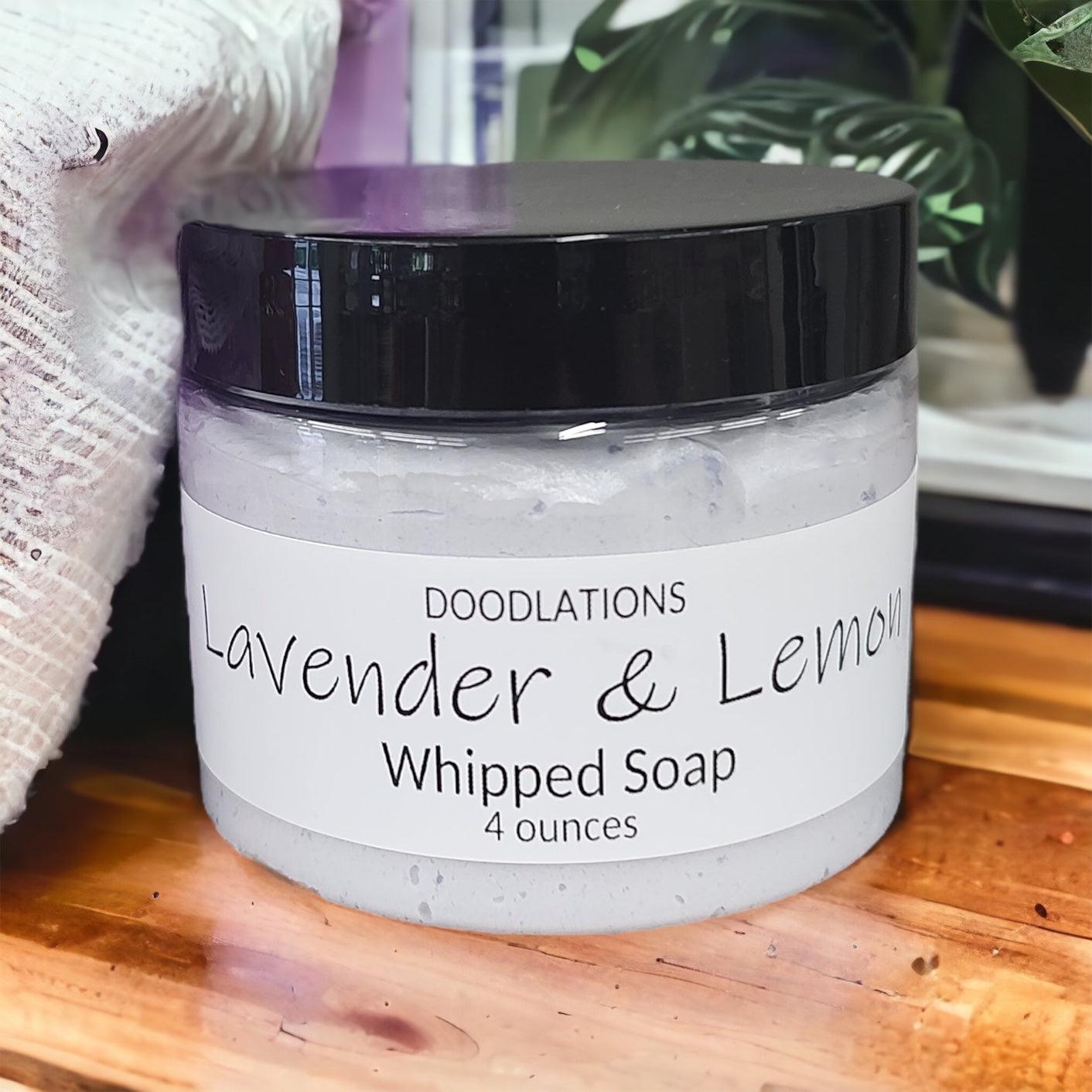 Lavender & Lemon Whipped Soap
