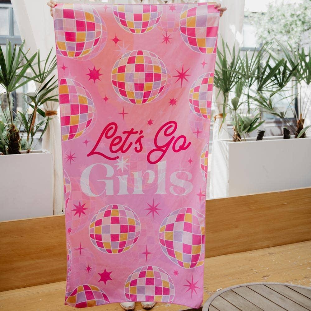 Let's Go Girls Travel Quick Dry Towels - Doodlations Coffee Bar & Boutique