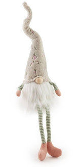 Lolly Floral Hat Gnome Grey Decorative Accents - Doodlations Coffee Bar & Boutique
