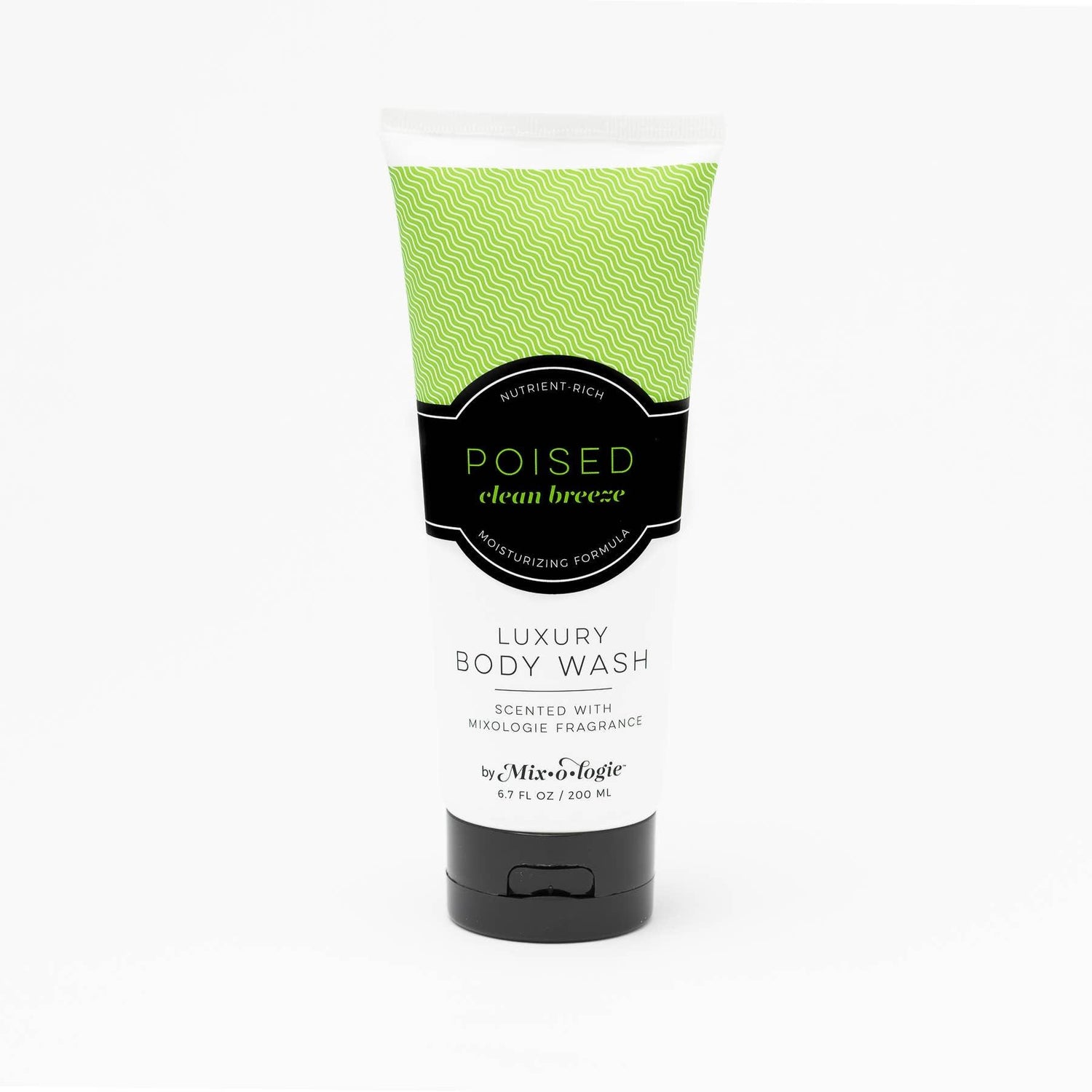 Luxury Body Wash / Shower Gel - Poised (clean breeze) scent