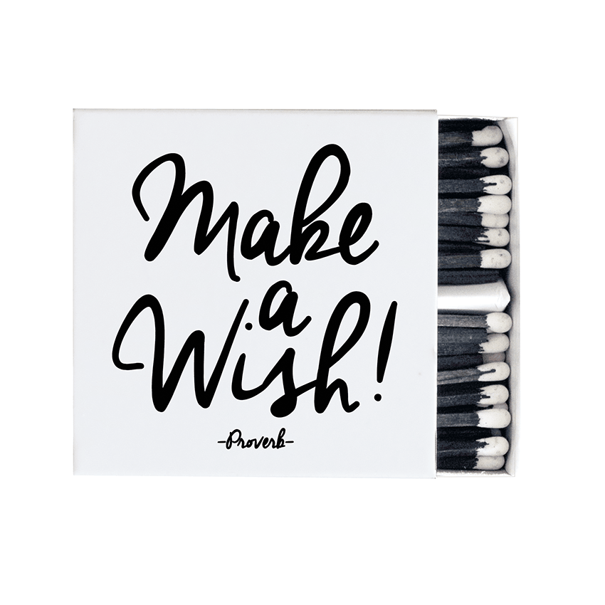 Matchboxes - Make A Wish! - Doodlations Coffee Bar & Boutique