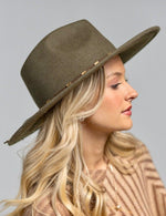 Olive Panama hat - Doodlations Coffee Bar & Boutique