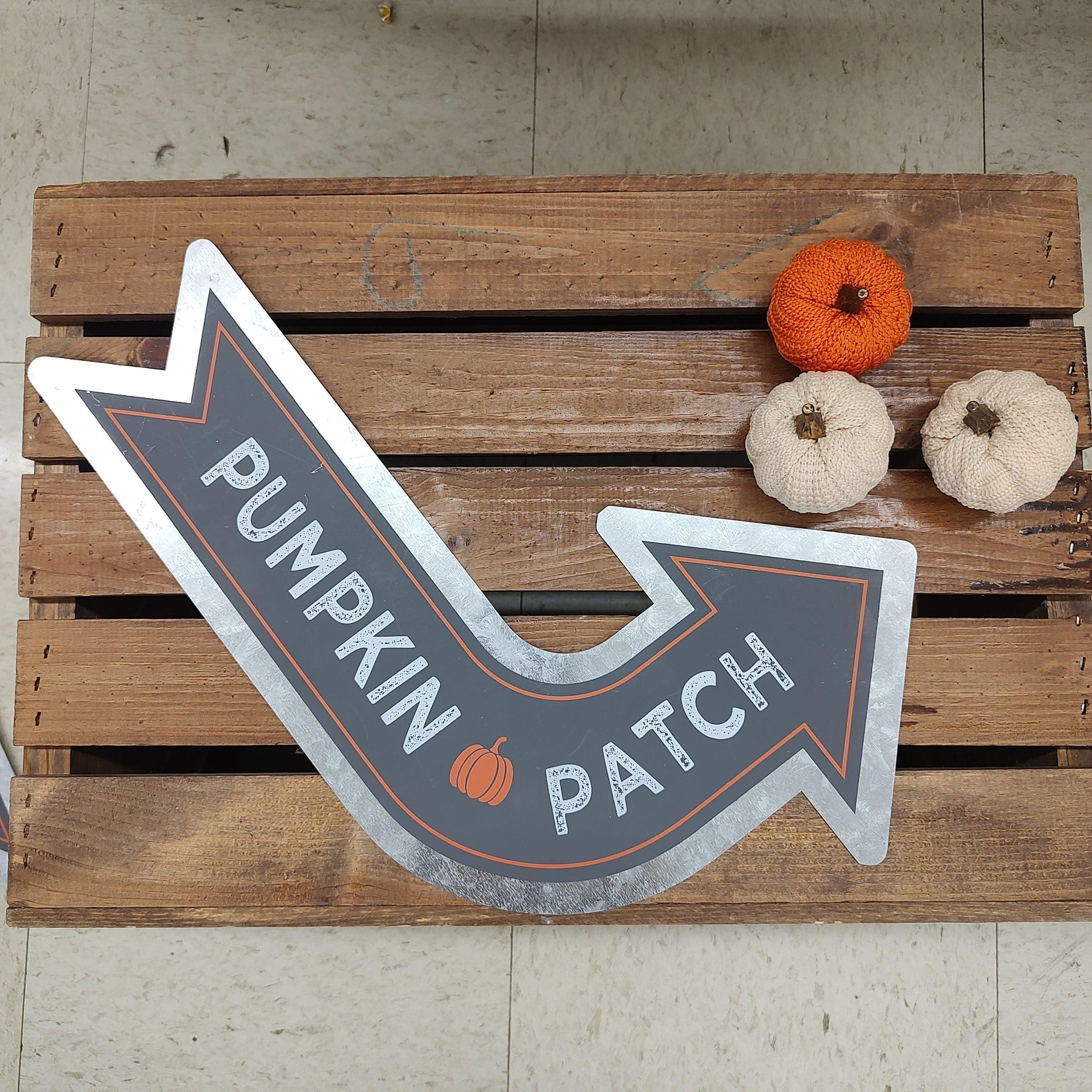 Pumpkin Patch Metal Sign - Doodlations Coffee Bar & Boutique