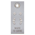 Stud Earring Set - Made to Shine - Doodlations Coffee Bar & Boutique