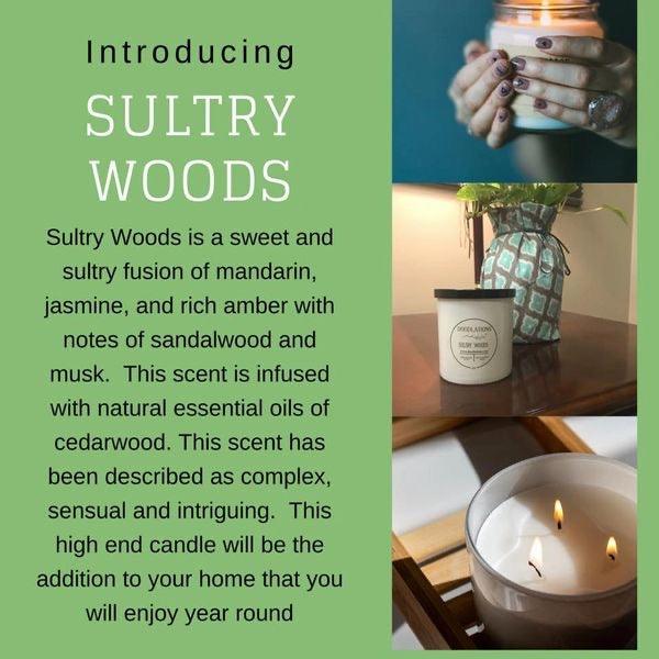 Sultry Woods Candle - Doodlations Coffee Bar & Boutique