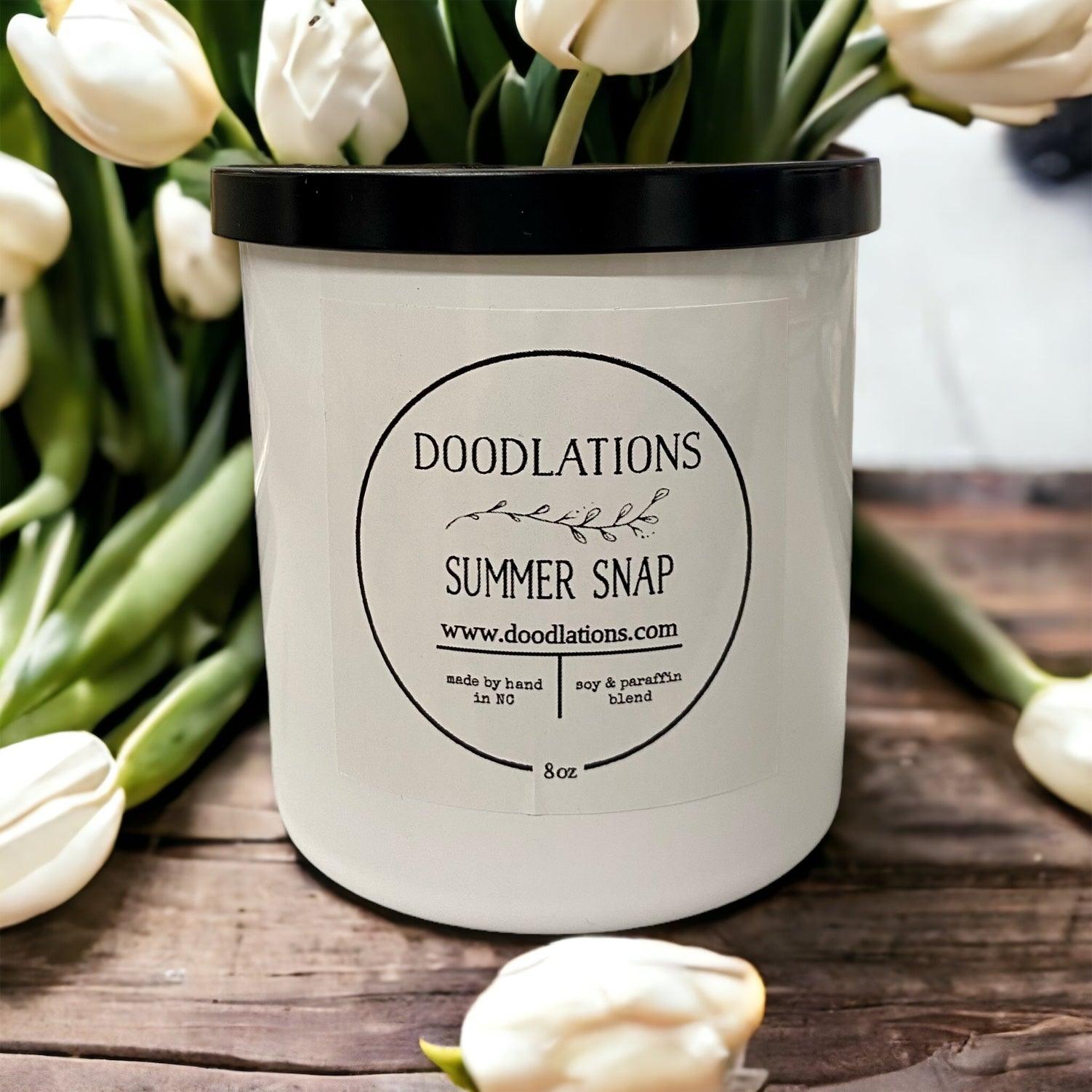 Summer Snap Candle - Doodlations Coffee Bar & Boutique