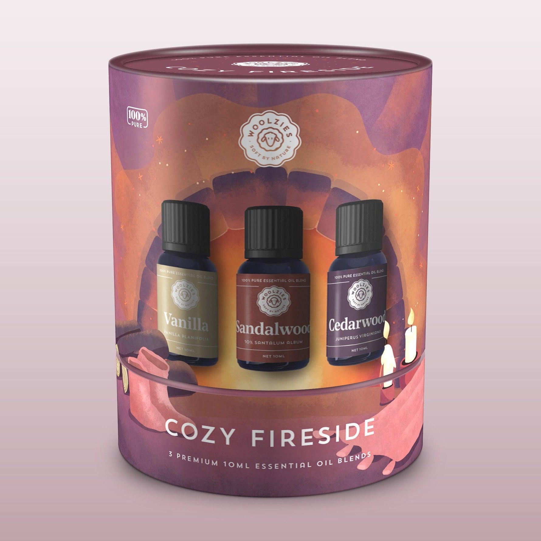 The Cozy Fireside Essential Oil Collection - Doodlations Coffee Bar & Boutique