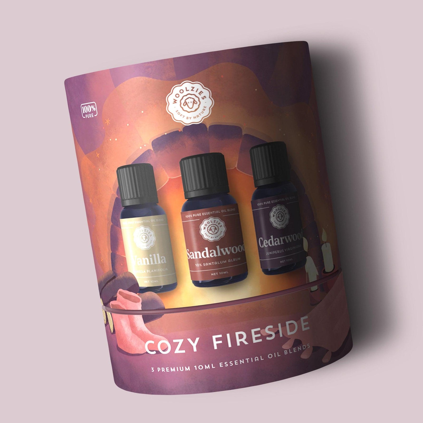 The Cozy Fireside Essential Oil Collection - Doodlations Coffee Bar & Boutique