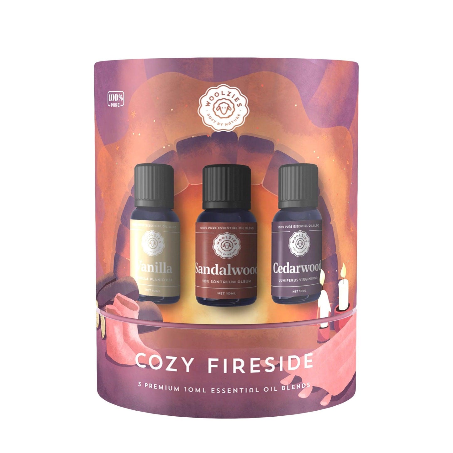 The Cozy Fireside Essential Oil Collection - Doodlations Coffee Bar & Boutique